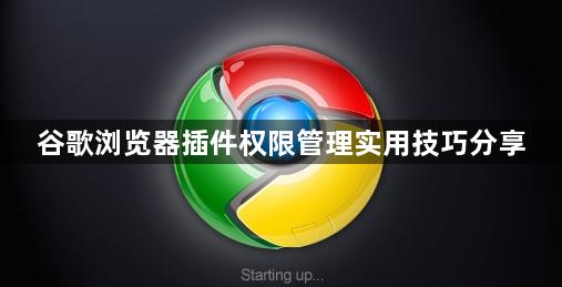 谷歌浏览器插件权限管理实用技巧分享1