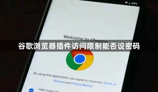 谷歌浏览器插件访问限制能否设密码1