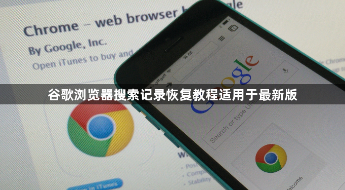 谷歌浏览器搜索记录恢复教程适用于最新版1