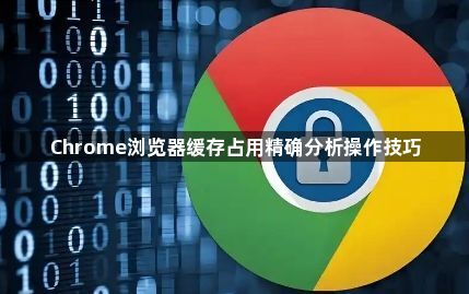 Chrome浏览器缓存占用精确分析操作技巧1