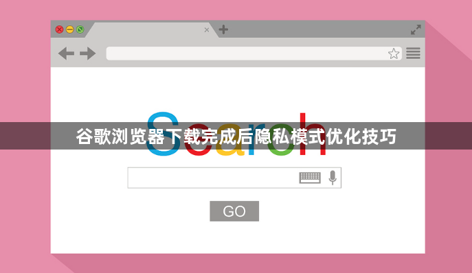 谷歌浏览器下载完成后隐私模式优化技巧1