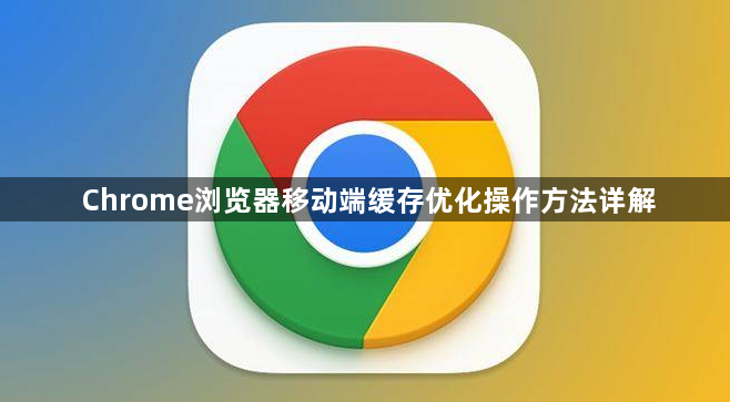 Chrome浏览器移动端缓存优化操作方法详解1