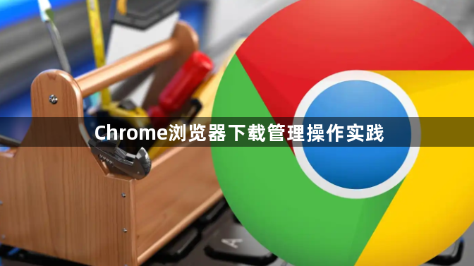 Chrome浏览器下载管理操作实践1