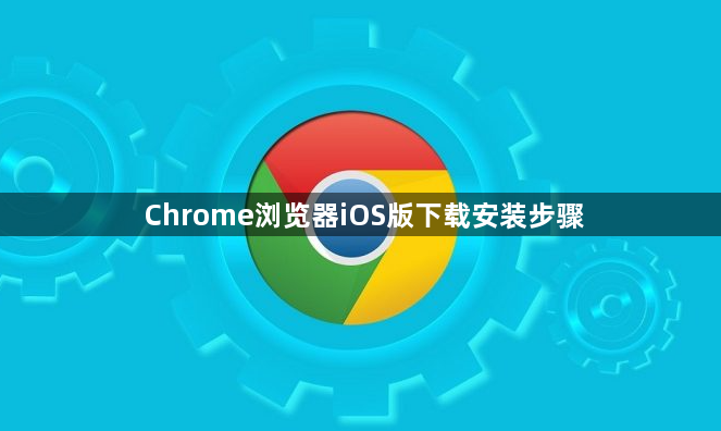 Chrome浏览器iOS版下载安装步骤1