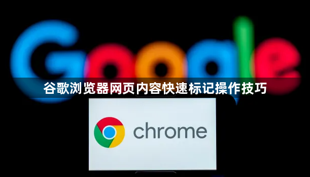 谷歌浏览器网页内容快速标记操作技巧1