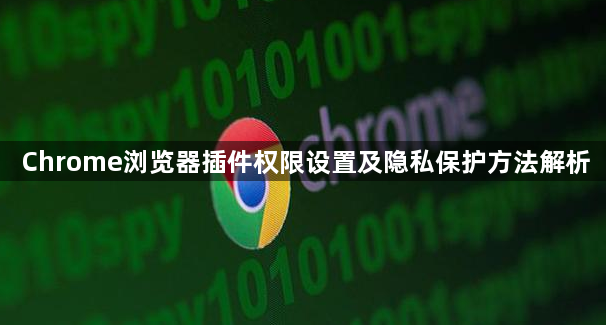 Chrome浏览器插件权限设置及隐私保护方法解析1
