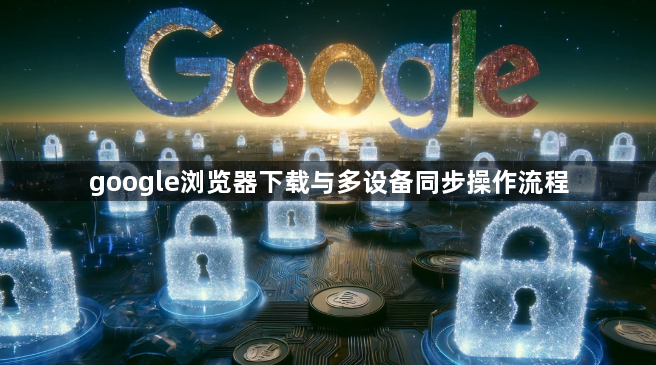 google浏览器下载与多设备同步操作流程1