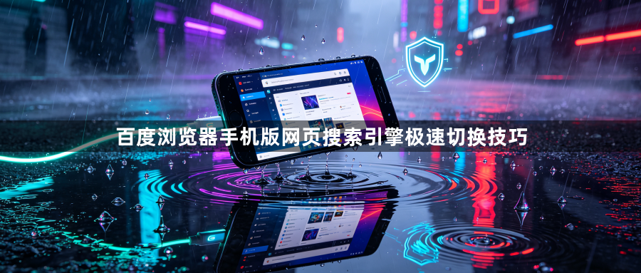 百度浏览器手机版网页搜索引擎极速切换技巧1