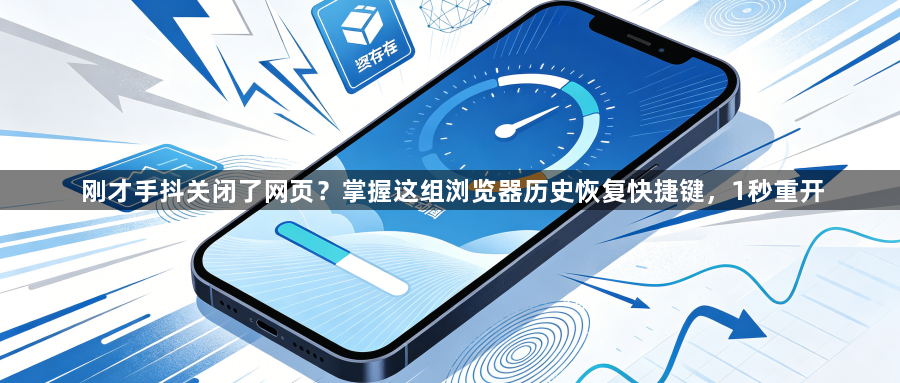 刚才手抖关闭了网页?掌握这组浏览器历史恢复快捷键,1秒重开1