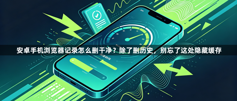 安卓手机浏览器记录怎么删干净？除了删历史，别忘了这处隐藏缓存1
