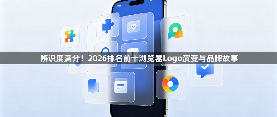 辨识度满分！2026排名前十浏览器Logo演变与品牌故事1
