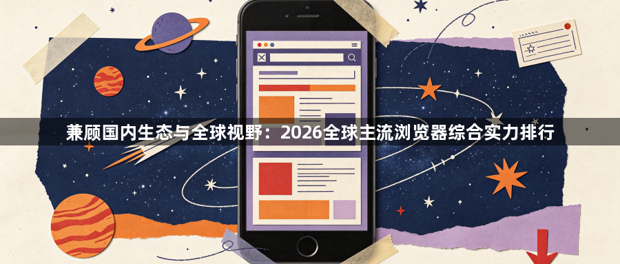 兼顾国内生态与全球视野：2026全球主流浏览器综合实力排行1