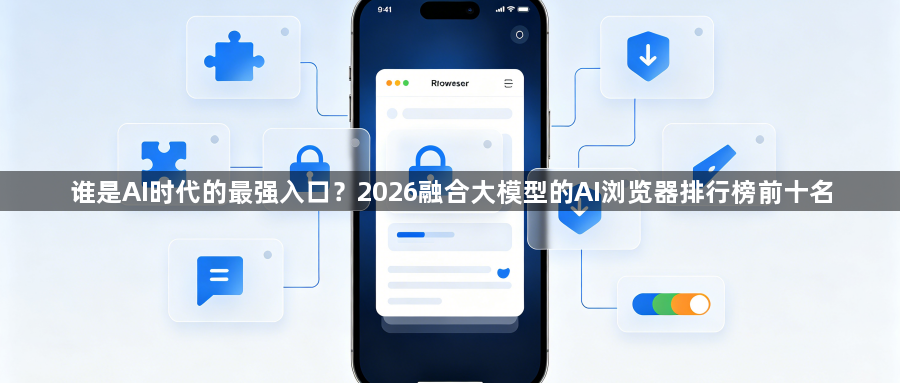 谁是AI时代的最强入口？2026融合大模型的AI浏览器排行榜前十名1