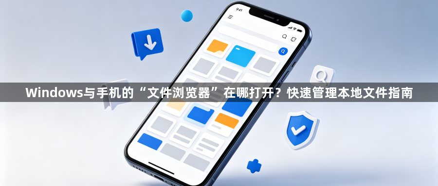 Windows与手机的“文件浏览器”在哪打开？快速管理本地文件指南1