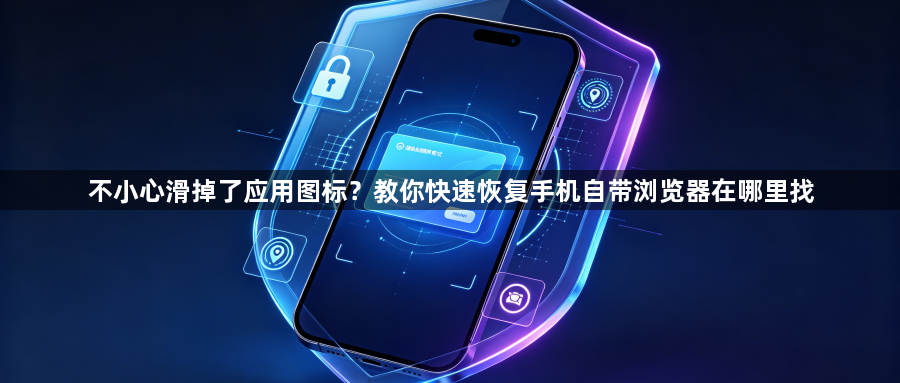 不小心滑掉了应用图标?教你快速恢复手机自带浏览器在哪里找1