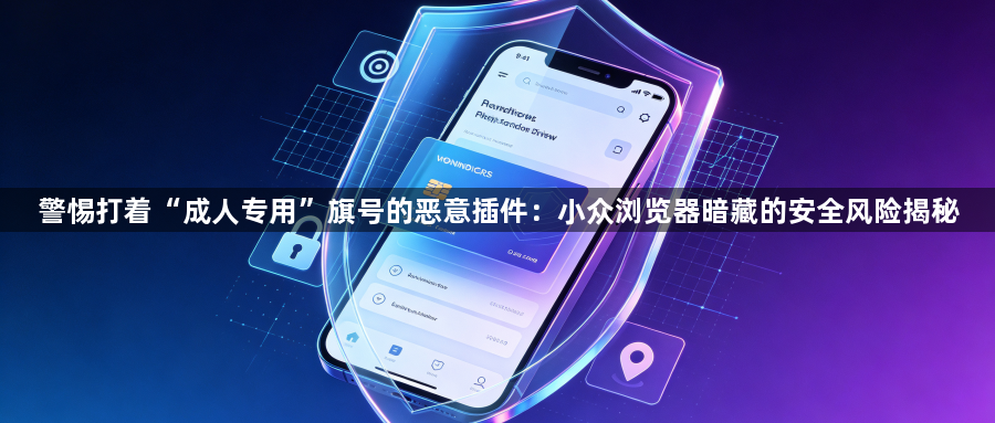 警惕打着“成人专用”旗号的恶意插件:小众浏览器暗藏的安全风险揭秘1