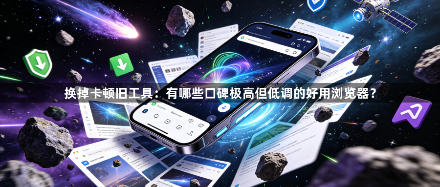换掉卡顿旧工具：有哪些口碑极高但低调的好用浏览器？1
