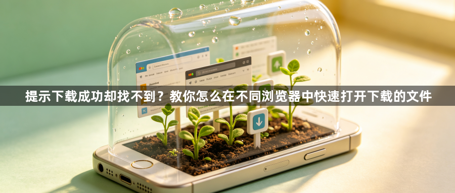 提示下载成功却找不到？教你怎么在不同浏览器中快速打开下载的文件1